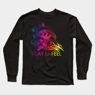 Rugby Tackle Play to Feel by PPereyra Long Sleeve T-Shirt